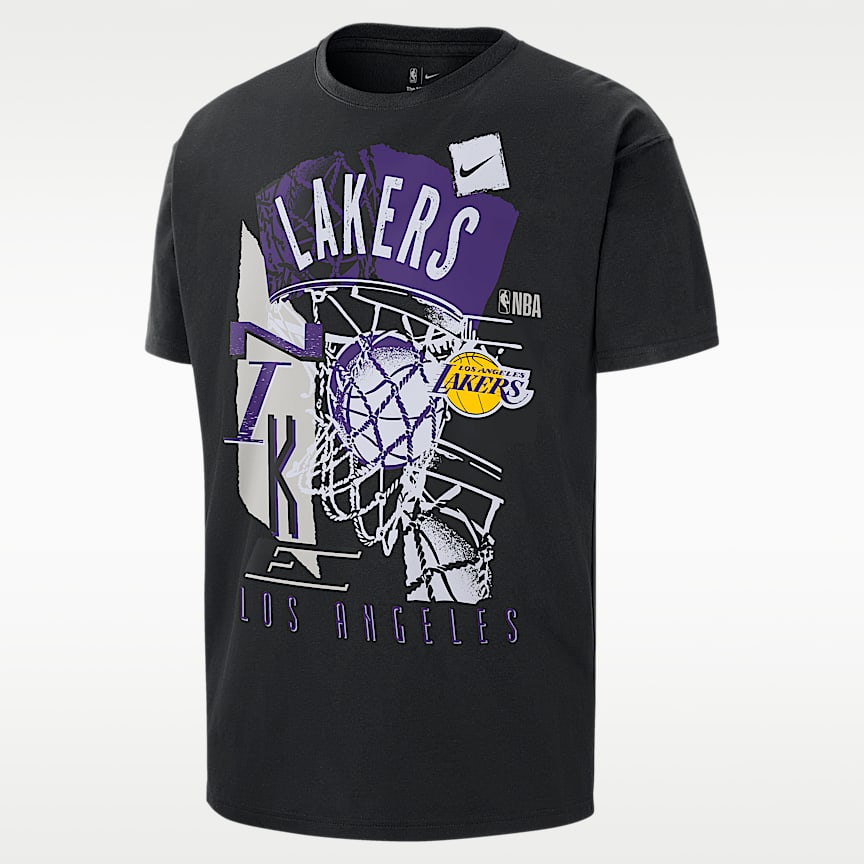 Los Angeles Lakers Men's Nike NBA T-Shirt. Nike ID
